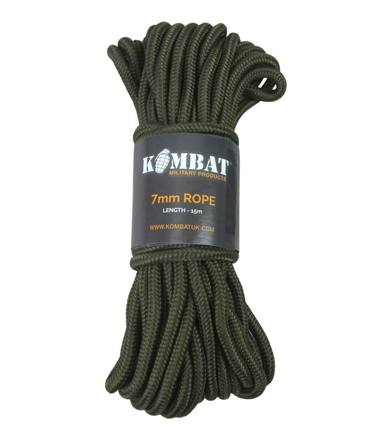 Kombat UK 7mm Rope - 15M / 50FT