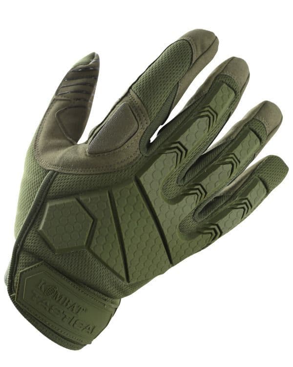 Kombat UK Alpha Tactical Gloves - Olive