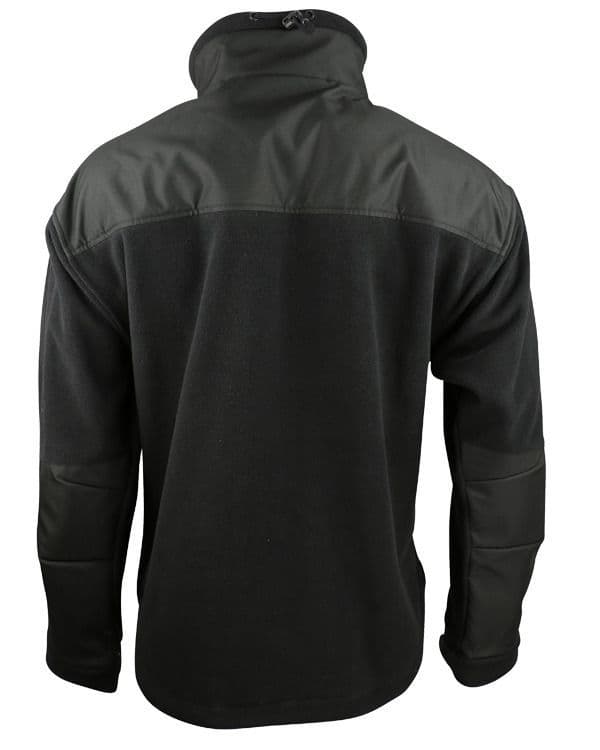 Kombat UK Defender Tactical Fleece Jacket in Black