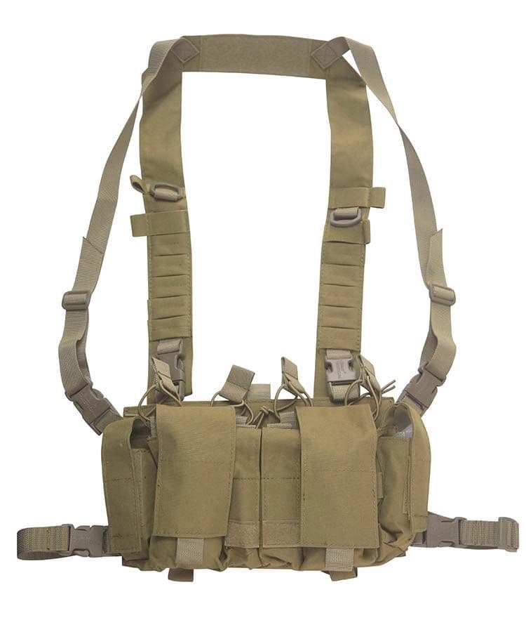 Kombat UK Delta High Capacity Chest Rig - Coyote