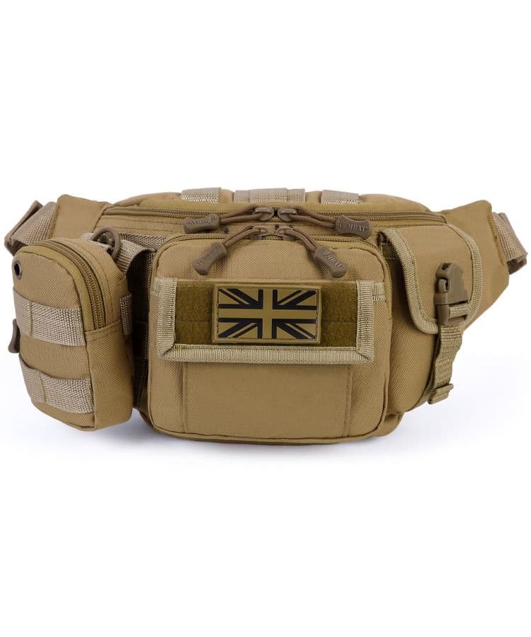 Kombat UK Delta Waist Bag - Coyote Brown