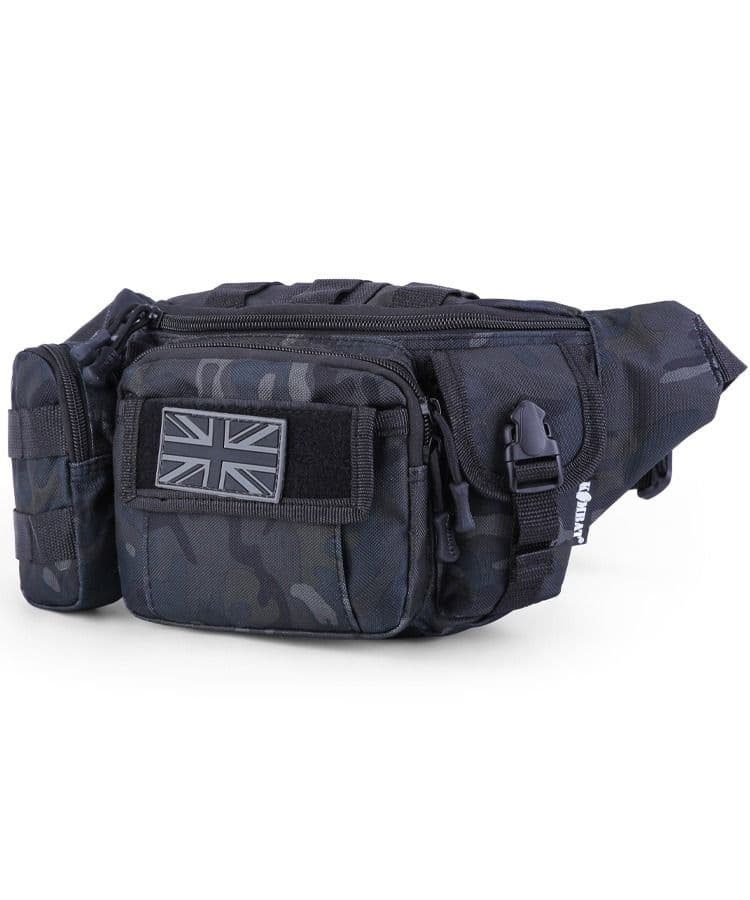 Kombat UK Delta Waist Bag - BTP Black
