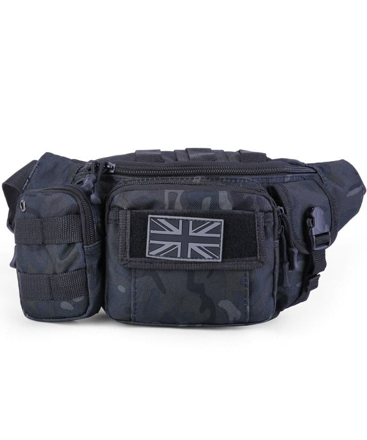 Kombat UK Delta Waist Bag - BTP Black