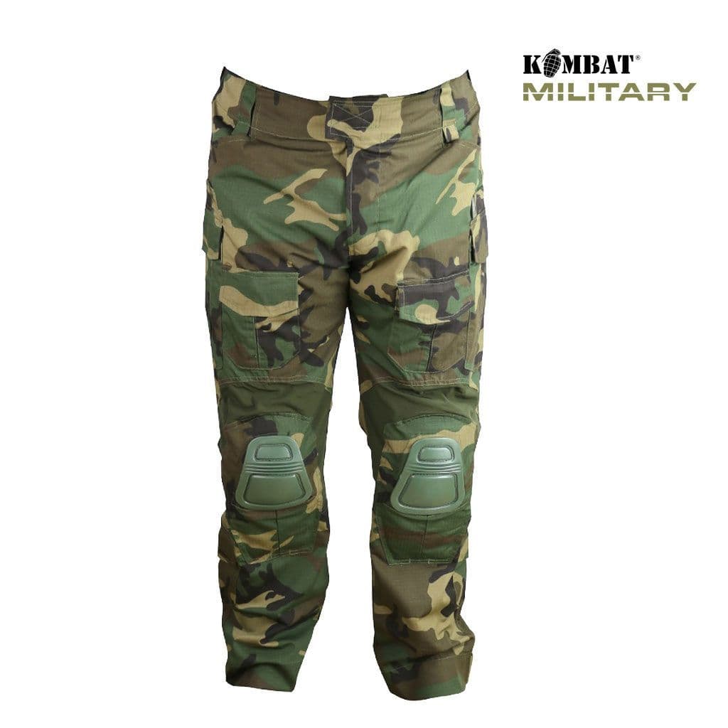 Kombat UK Gen 2 Spec Ops Trousers in US Woodland Camo
