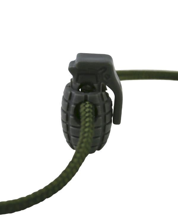 Kombat UK Grenade Cord Stoppers Set - Gunmetal Grey