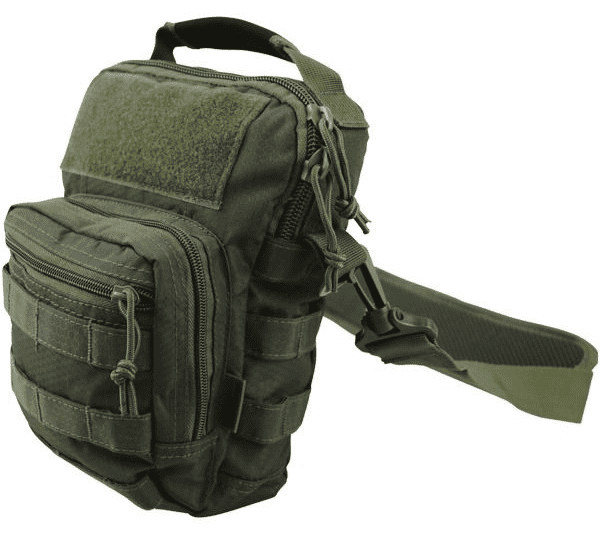 Kombat UK Hex-Stop Explorer Shoulder Bag - Olive Green