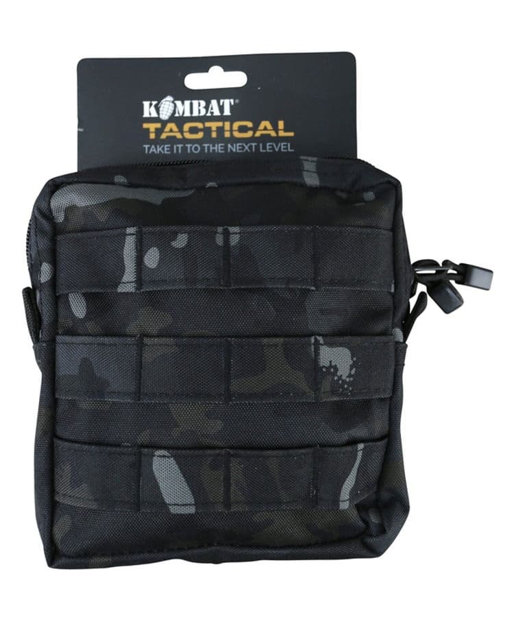 Kombat UK Medium Molle Utility Pouch - Black BTP