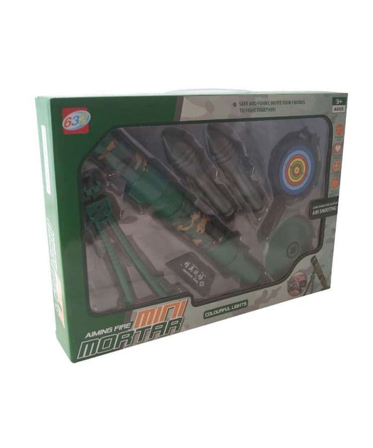 Kombat UK Mini Toy Mortar - Green Kids Toy