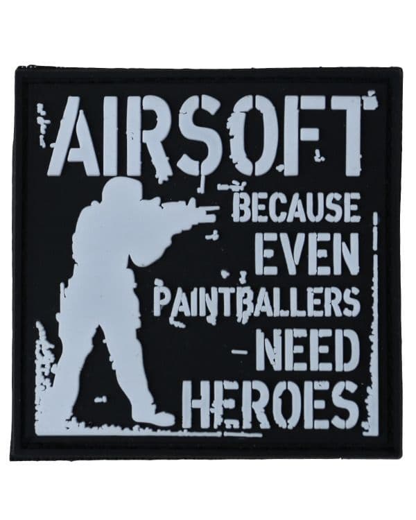 Kombat UK Paintballers Need Heroes Patch