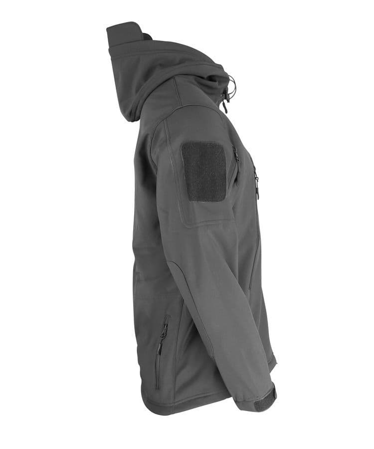Kombat UK Patriot Tactical Soft Shell Jacket in Gunmetal Grey