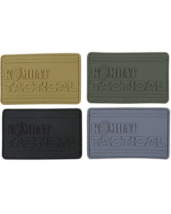 Kombat UK PVC Tactical Patch - Olive Green