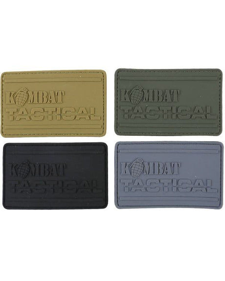 Kombat UK PVC Tactical Patch - Olive Green