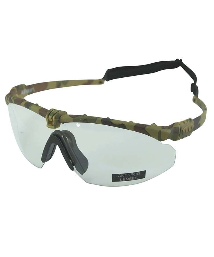 Kombat UK Ranger Camouflage Glasses with Clear Lenses