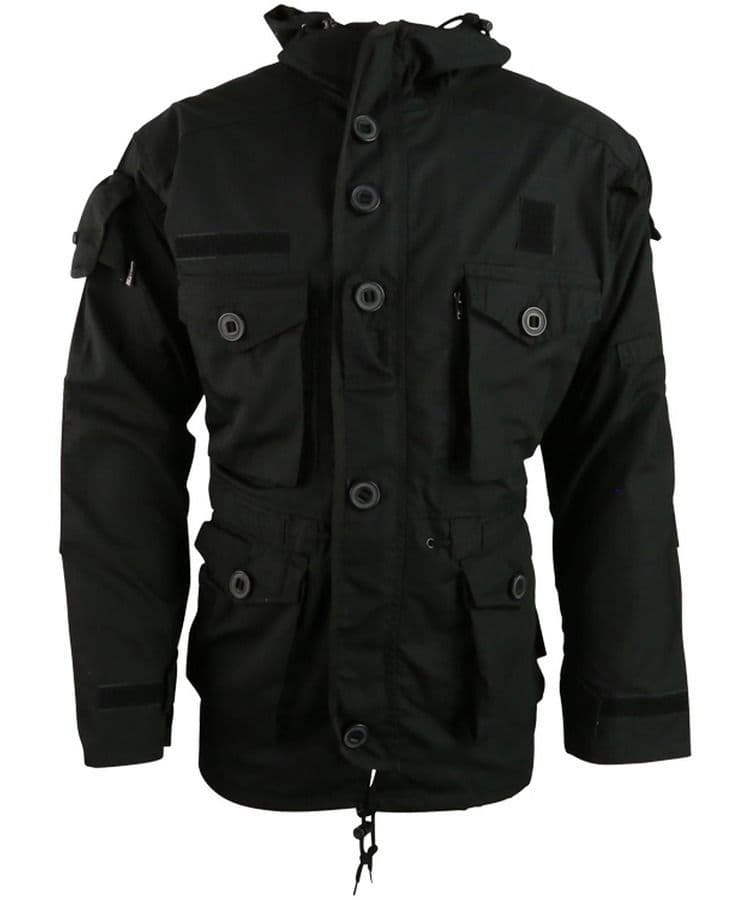 Kombat UK SAS Style Assault Jacket in Black