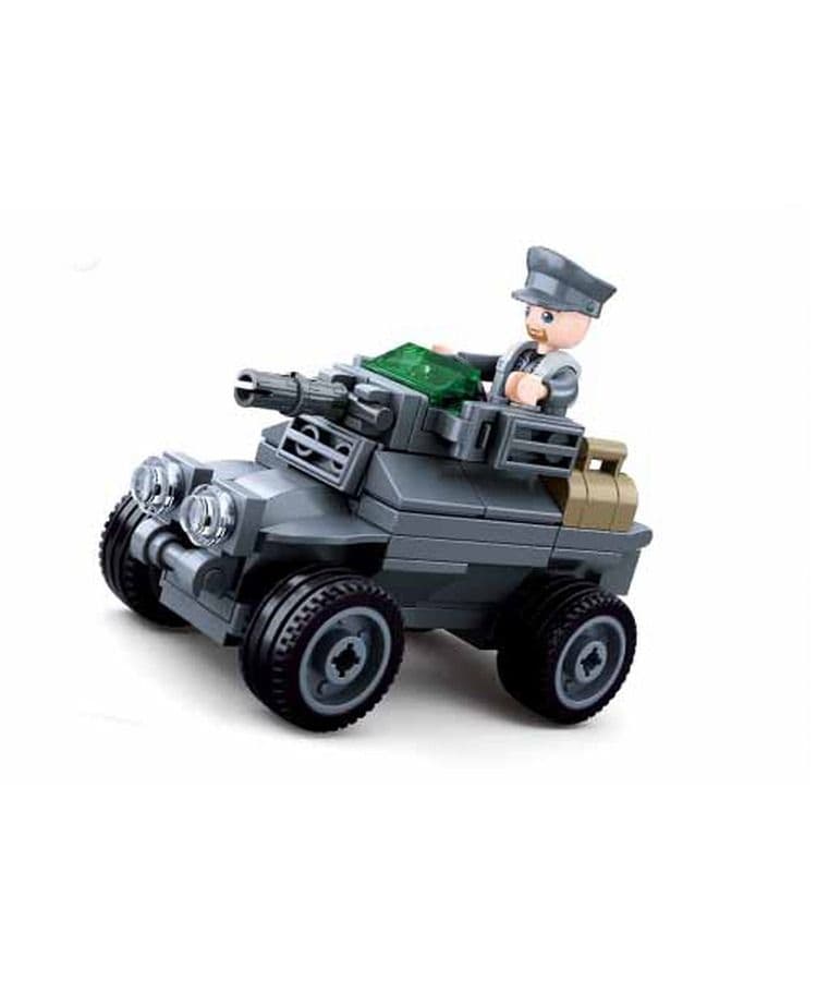 Kombat UK Sluban Armoured Vehicle Building Set - B0680C