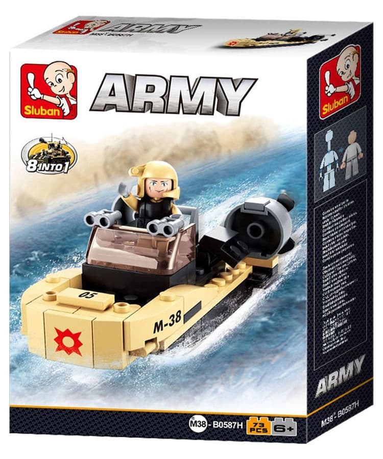 Kombat UK Sluban Assault Boat Model Kit - B0587H