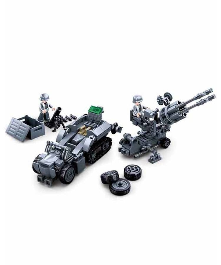 Kombat UK Sluban German 4 into 1 Building Block Set - B0681