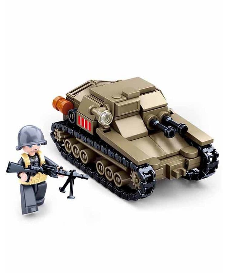 Kombat UK Sluban Small Italian Tank Model Kit - B0709