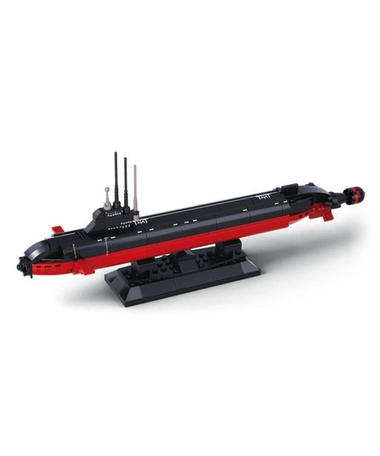 Kombat UK Sluban Nuclear Submarine Building Block Set - B0391