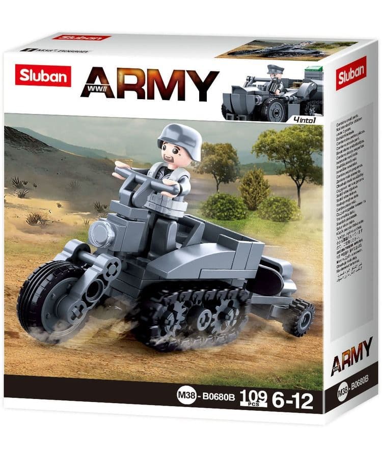 Kombat UK Sluban Half Track Bike - B0680B