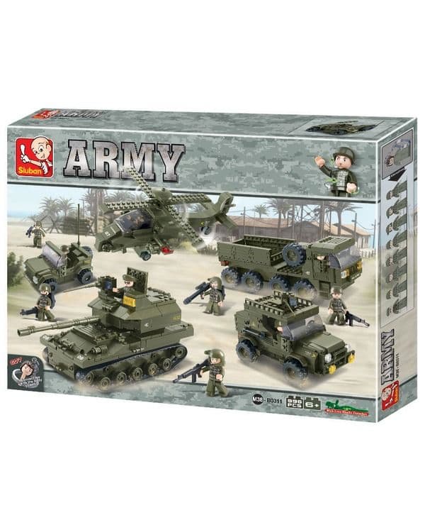 Kombat UK Sluban Land Forces Building Blocks Set - B0311