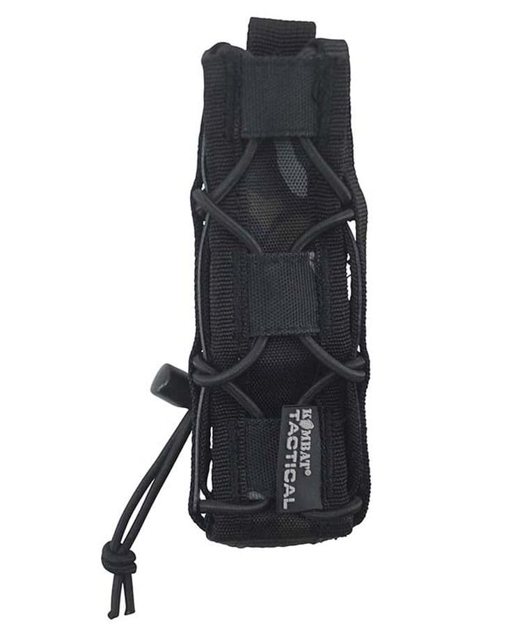 Kombat UK SPEC-OPS Extended Pistol Mag Pouch - Black BTP