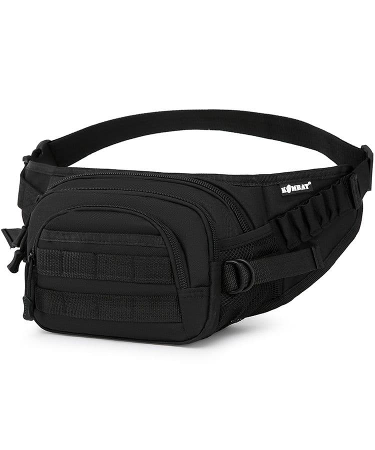 Kombat UK Summit Waist Bag - 3 Litre Capacity - Black