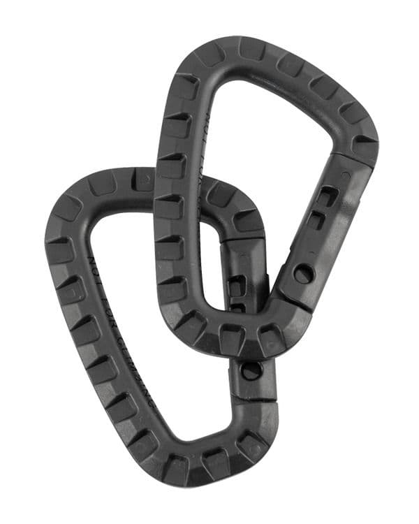 Kombat UK Tactical Carabiners In Black
