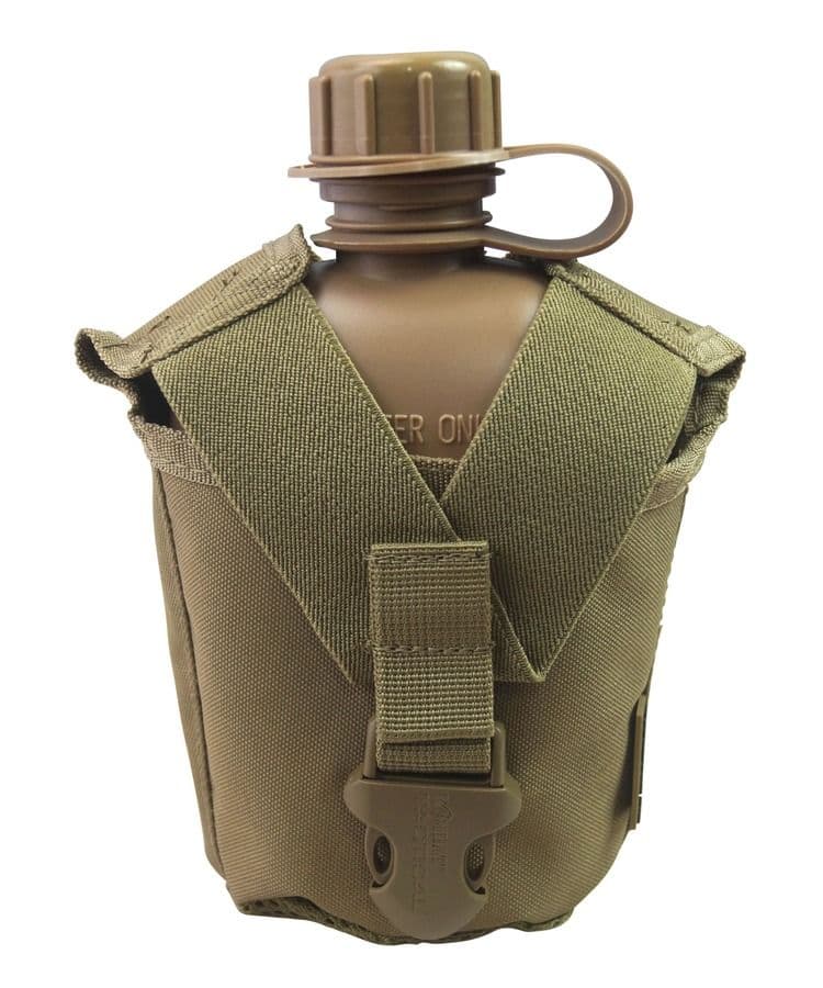 Kombat UK Tactical Water Bottle - Coyote