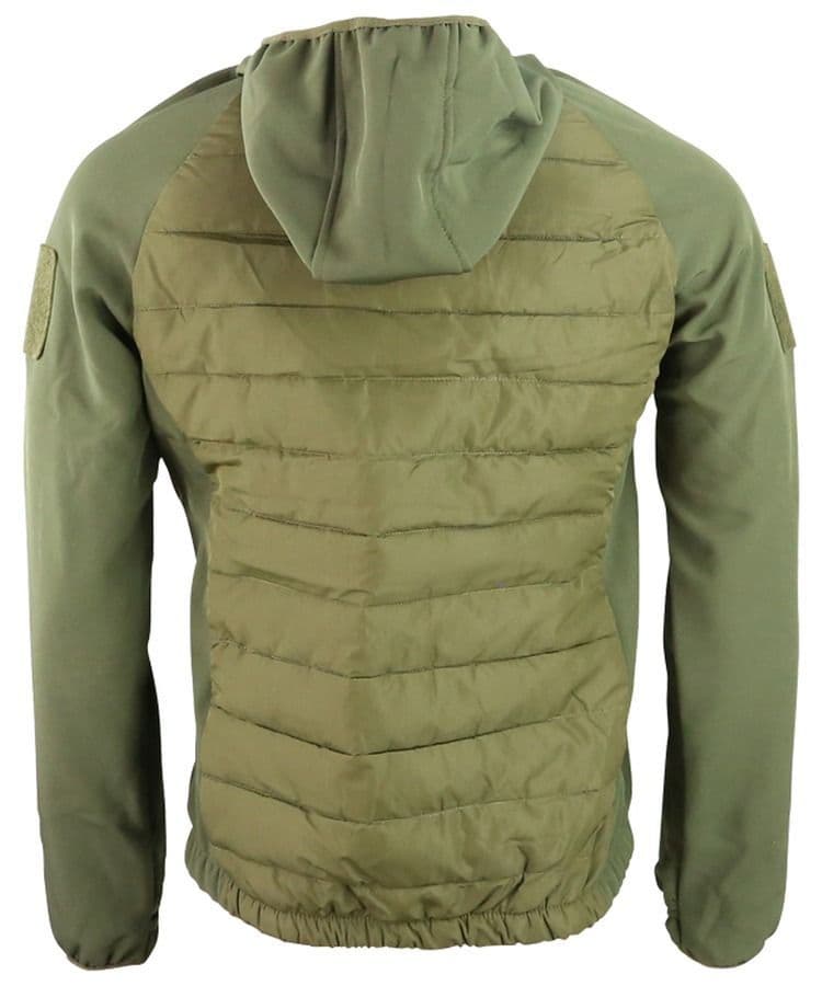 Kombat UK Venom Tactical Padded Jacket in Olive Green