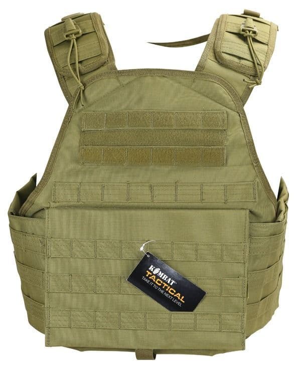 Kombat UK Viking Molle Battle Platform Tactical Vest - Coyote