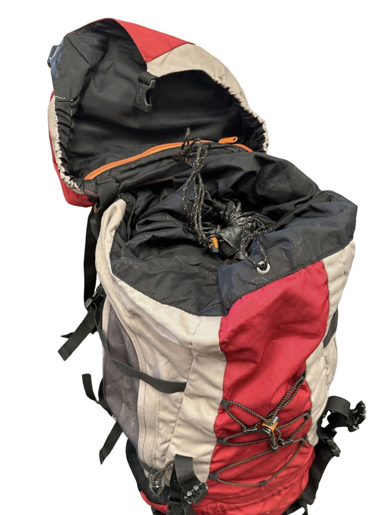 Lowe Alpine Frontier 80l Rucksack - Red & Grey