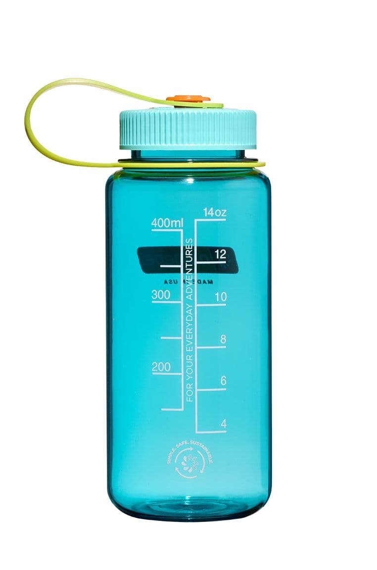 Nalgene 16oz / 0.5L Wide Mouth Sustain Water Bottle - Cerulean