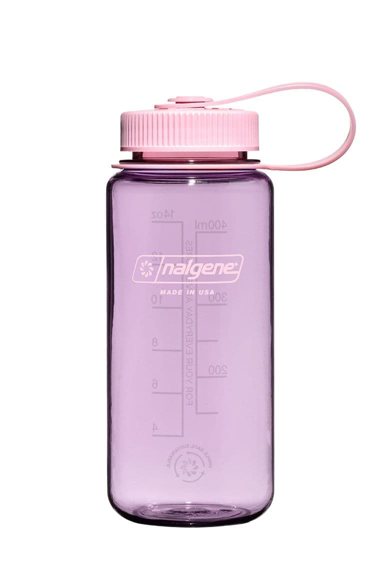 Nalgene 16oz / 0.5L Wide Mouth Sustain Water Bottle - Monochrome Cherry Blossom