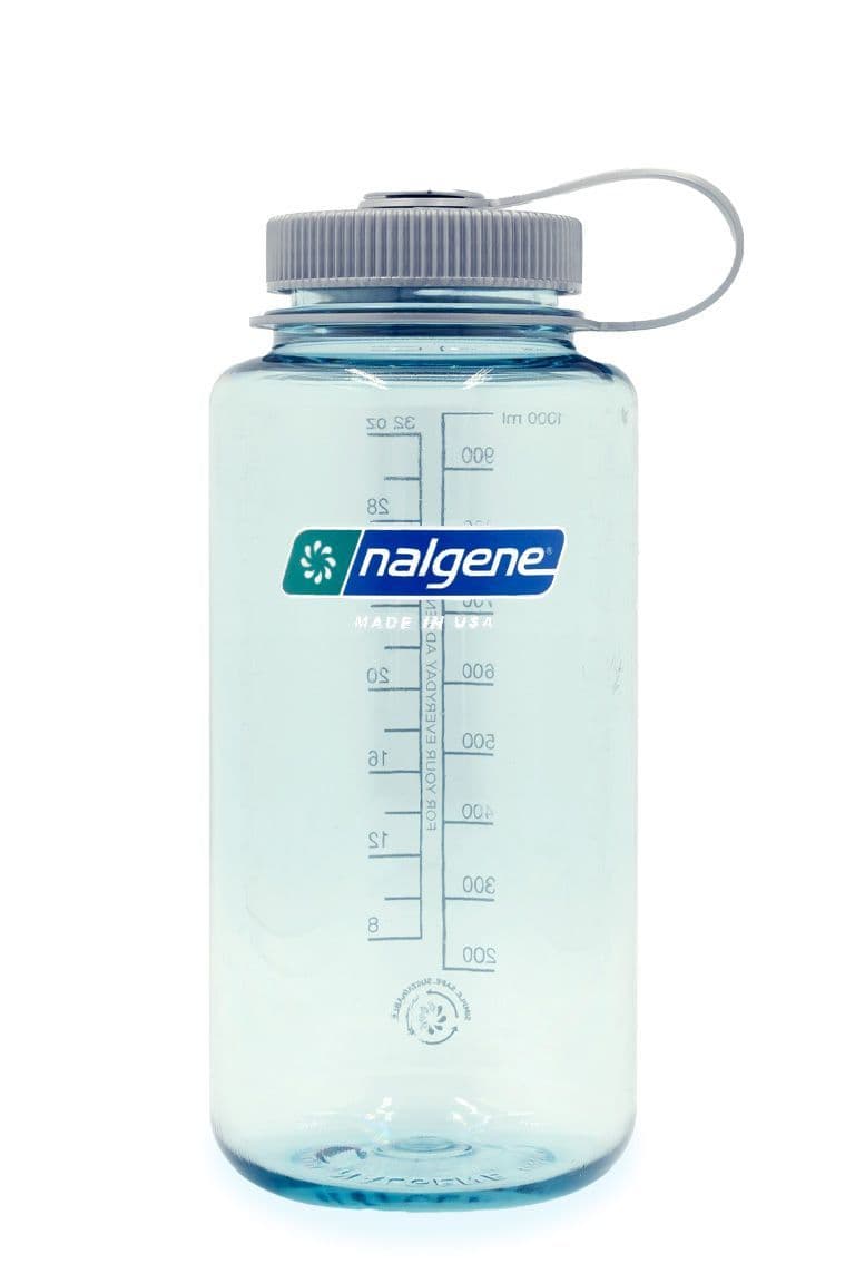 Nalgene 32oz / 1L Wide Mouth Sustain Water Bottle - Seafoam