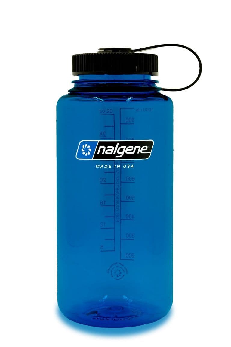 Nalgene 32oz / 1L Wide Mouth Sustain Water Bottle - Slate Blue