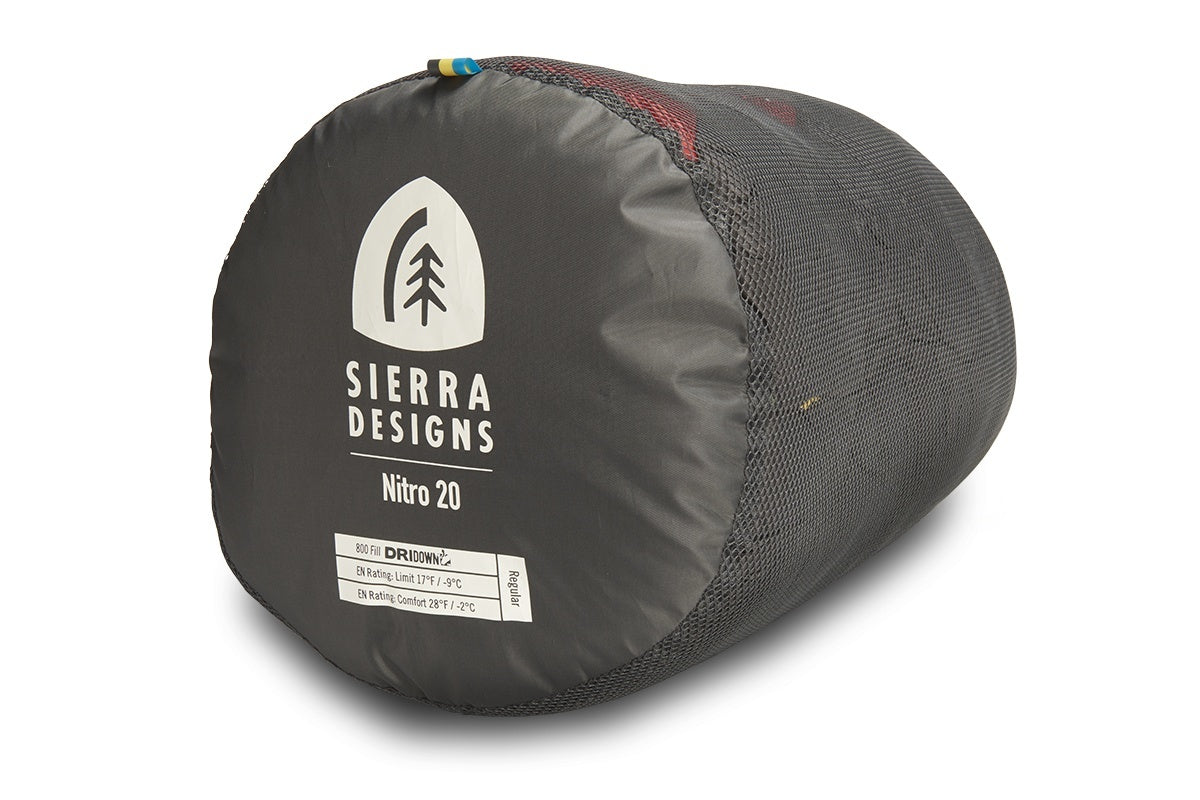 Sierra Designs Nitro 20 800 Dridown Sleeping Bag