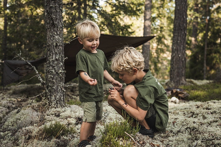 DD Hammocks Junior Icon T-Shirt - Dark Olive Green