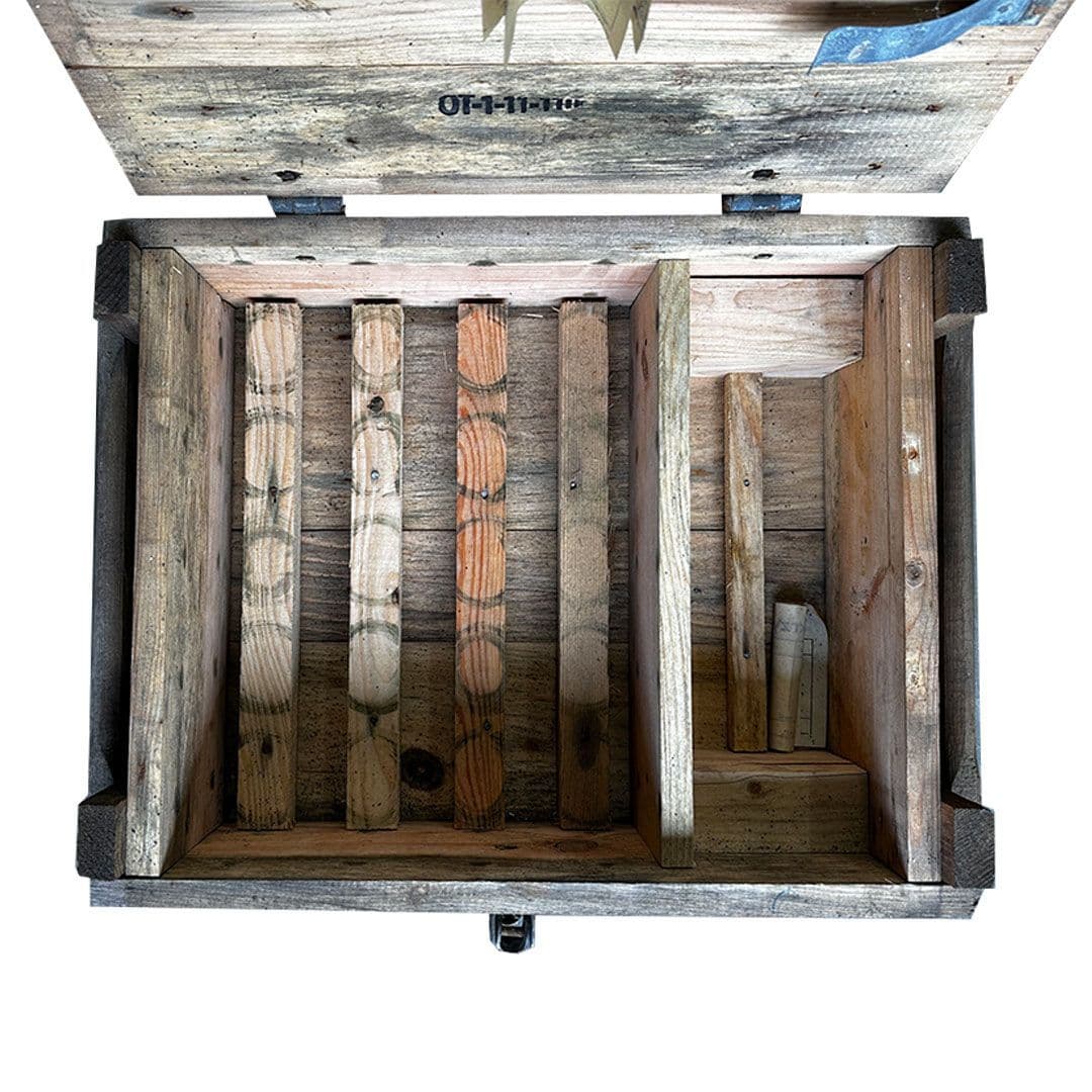 Soviet Wooden Explosive Ammo Box Crates