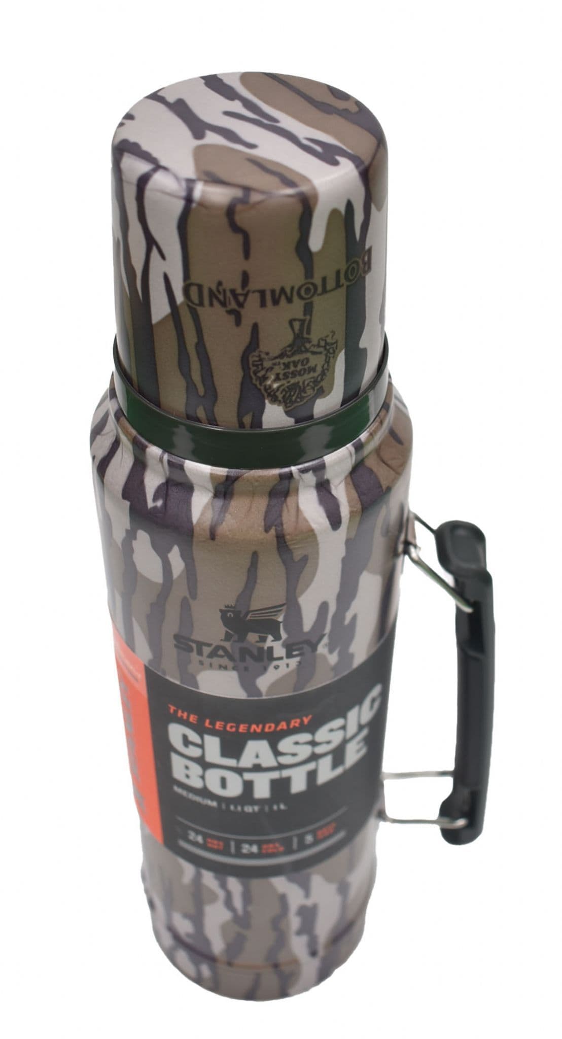 Stanley Classic Vacuum Insulated Bottle 1.0 Litres - Mossy Oak Bottomland