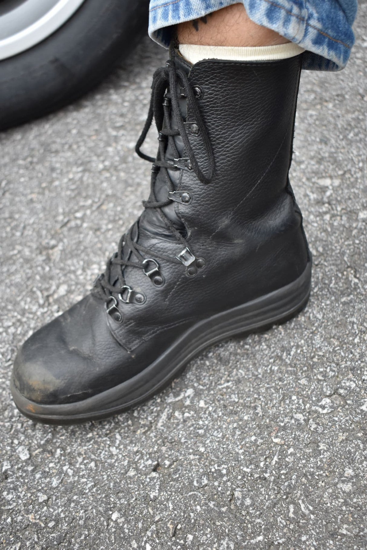Swiss Military Black Para Boots - Grade 1