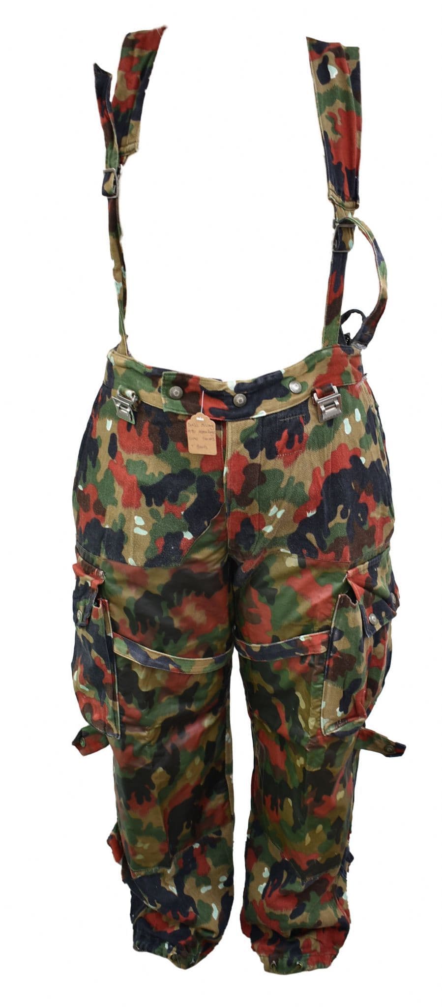 Swiss Military M70 Alpenflage Camo Trousers & Braces