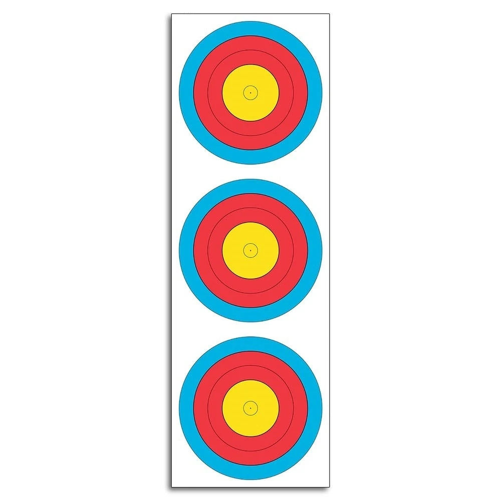 Man Kung Paper Target face FITA 3x20 cm Vertical