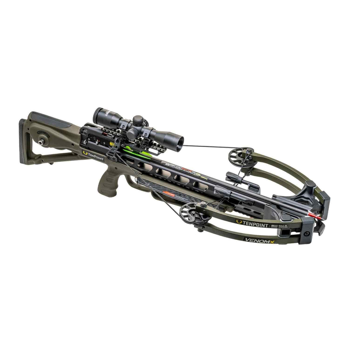 Tenpoint VenomX ACUSlide Compound Crossbow Package in Moss Green