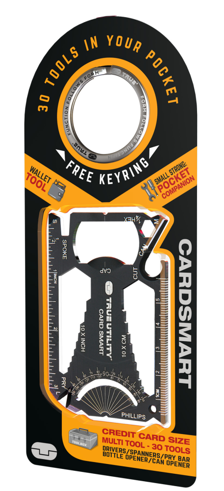 True Utility Cardsmart: 30-in-1 Wallet Multi Tool
