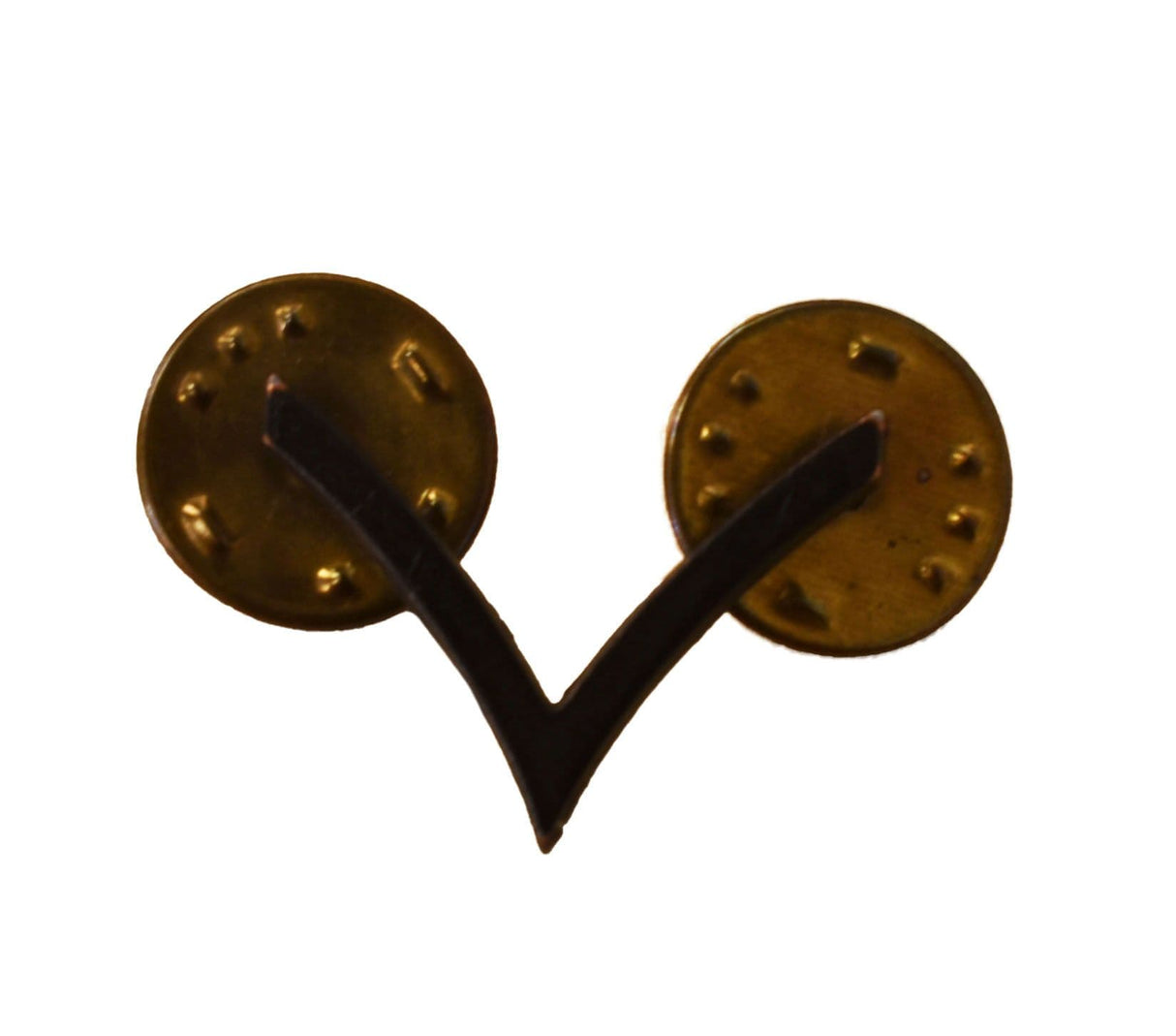 US Army Black Chevron Private Rank Pin