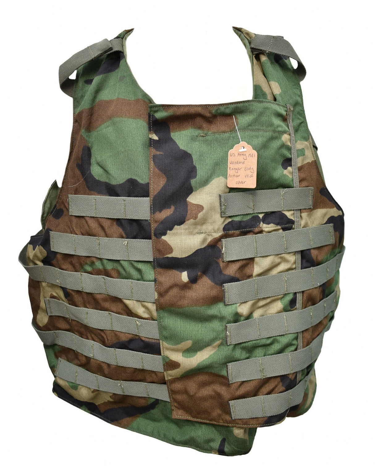 US Army M81 Woodland Ranger Body Armour Vest Cover