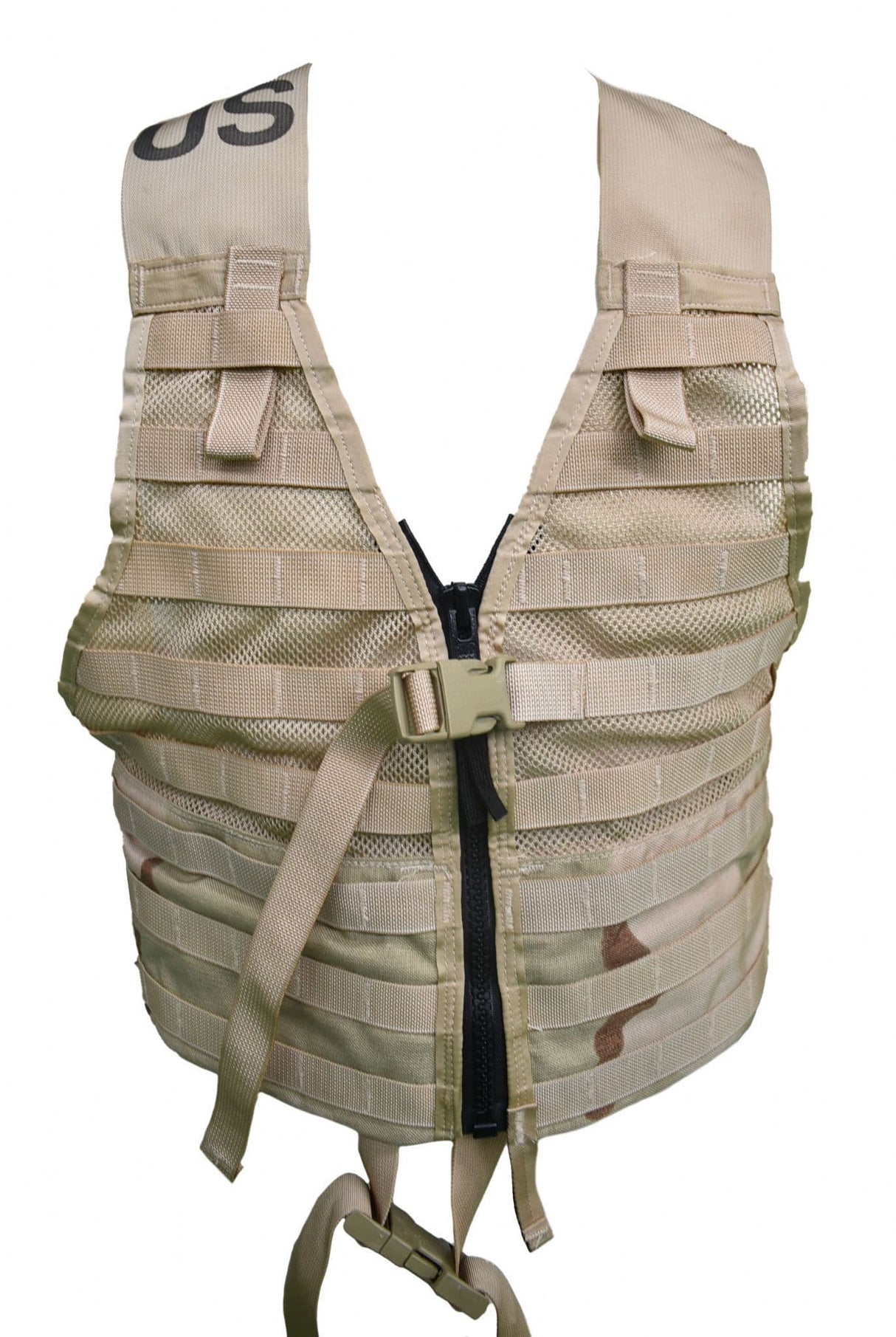 US Military 3 Colour Desert Molle II Vest