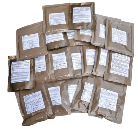 MRE Main Meals & Military Ration Meals