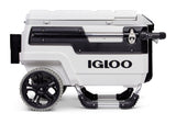 Igloo 70QT TM Mar Roller Cooler Box - White